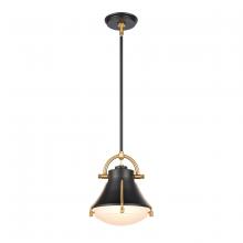  67775/1 - Urbanite 9'' Wide 1-Light Mini Pendant - Matte Black