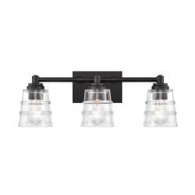  67982/3 - Pulsate 21.5'' Wide 3-Light Vanity Light - Matte Black