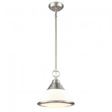  81445/1 - Sven 12'' Wide 1-Light Pendant - Satin Nickel