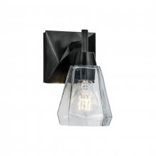  8281-ADB-CL - Arctic 8.5'' High 1-Light Sconce - Acid Dipped Black