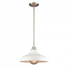  89424/1 - Grenville 13'' Wide 1-Light Pendant - Brushed Nickel