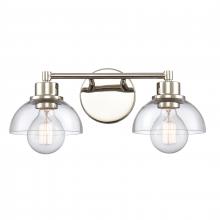  89921/2 - Julian 16'' Wide 2-Light Vanity Light - Polished Nickel