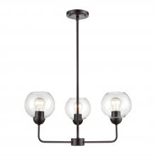  CN280327 - Boman 23'' Wide 3-Light Chandelier - Oil Rubbed Bronze