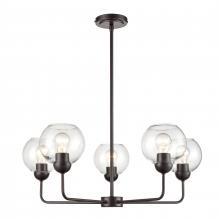  CN280527 - Boman 28'' Wide 5-Light Chandelier - Oil Rubbed Bronze