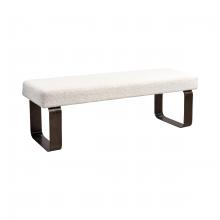  H0015-10829 - Sander Bench - Aged Bronze