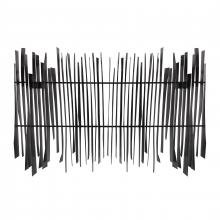  H0896-10538 - Ridge Dimensional Wall Art - Black