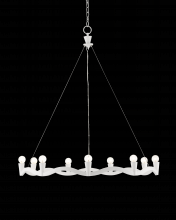  9000-0730 - Serpentina White Chandelier