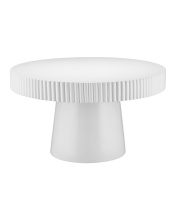 Currey 2000-0042 - Harlow White Concrete Cocktail Table