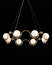  9000-0878 - Equilibrium Brass Chandelier