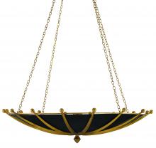  9000-0319 - Fontaine Black & Gold Chandeli