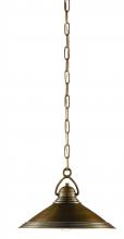  9000-0407 - Weybright Brass Pendant