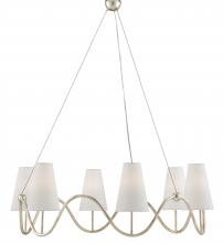  9000-0526 - Kadir Silver Chandelier