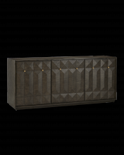  3000-0227 - Kendall Dove Gray Credenza