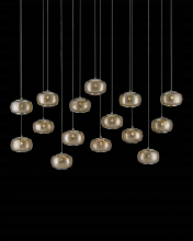  9000-0692 - Pepper 15-Light Linear Multi-Drop Pendant