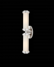 Currey 5800-0043 - Bowland Nickel Bath Wall Sconce