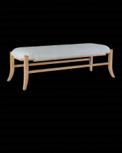  7000-1002 - Melanie Blonde Bench, Greenlight Powder