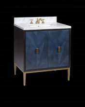  3800-0008 - Kallista 30'' Blue Vanity with