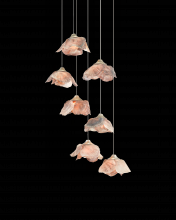  9000-0676 - Catrice 7-Light Round Multi-Drop Pendant