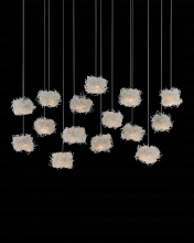  9000-0699 - Birds Nest 15-Light Linear Multi-Drop Pendant