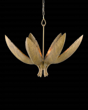  9000-0766 - Bird of Paradise Brass Chandelier