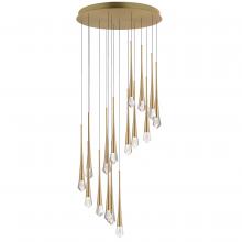  E24230-122GLD - Pierce-Multi-Light Pendant