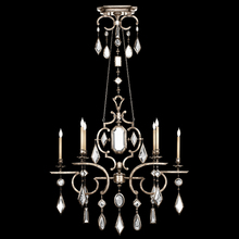  725940-3ST - Encased Gems 50"W Oblong Chandelier