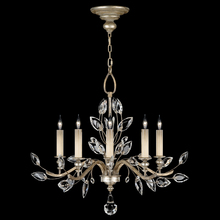 freight is 11.5% 753040ST - Crystal Laurel 32"W Round Chandelier