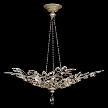 freight is 11.5% 753740ST - Crystal Laurel 47"W Round Pendant