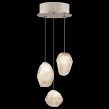  852340-24LD - Natural Inspirations 9"W Round Pendant