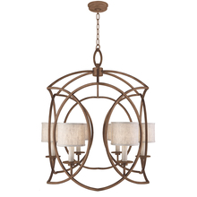 freight is 11.5% 889840-11ST - Cienfuegos 30.5"W Round Chandelier