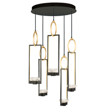  893040-3ST - Delphi 26.5"W Round Pendant