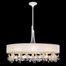 freight is 11.5% 915240-32ST - Azu 34.5"W Round Chandelier