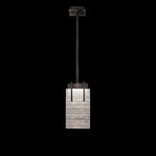 freight is 11.5% 930540-15ST - Terra 7.75"W Rectangular Pendant